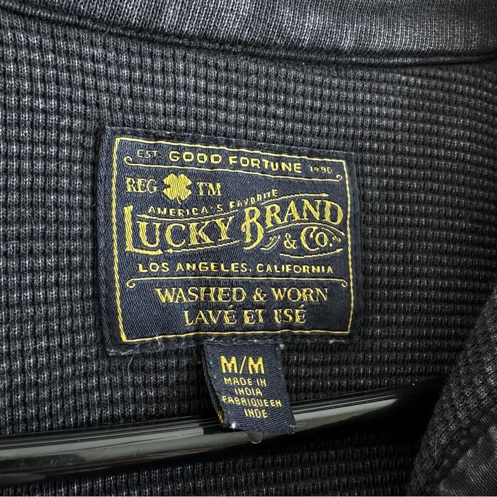 Lucky Brand pearl snap button shirt jacket - Picture 8 of 8